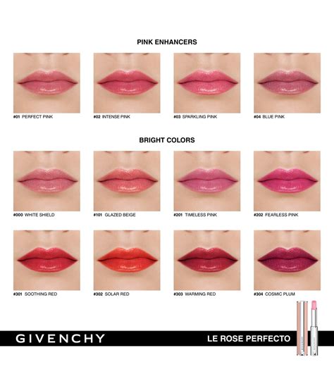 givenchy lipstick le rose perfecto|givenchy lip balm perfect pink.